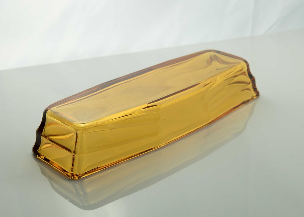 Antyki zestaw łazienkowy art deco Moser kryształ lata 30