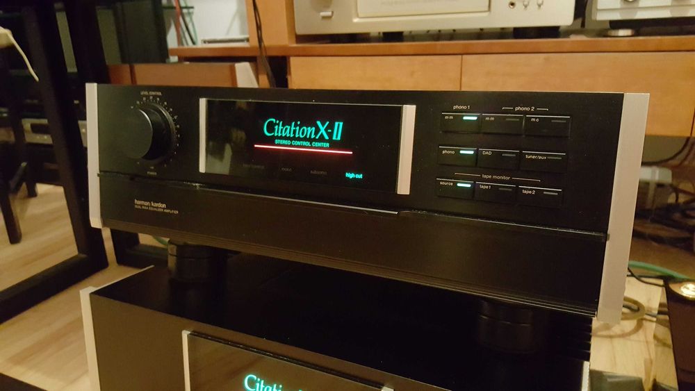 Zestaw stero hi-end wieża Citation X II i Citation X I dźwięk perfekt
