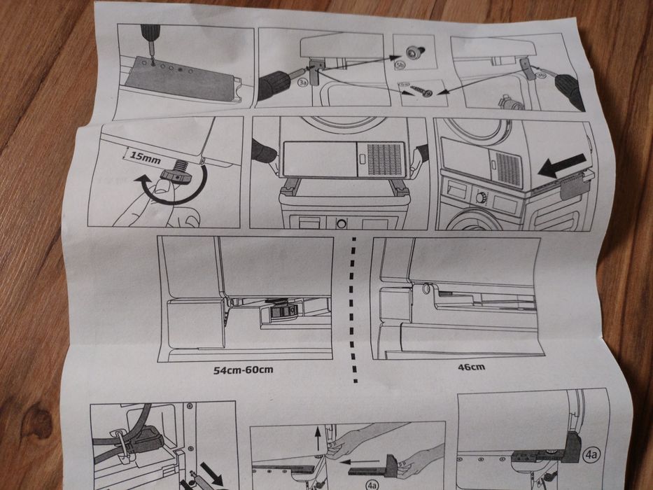 Łącznik do pralki i suszarki BEKO