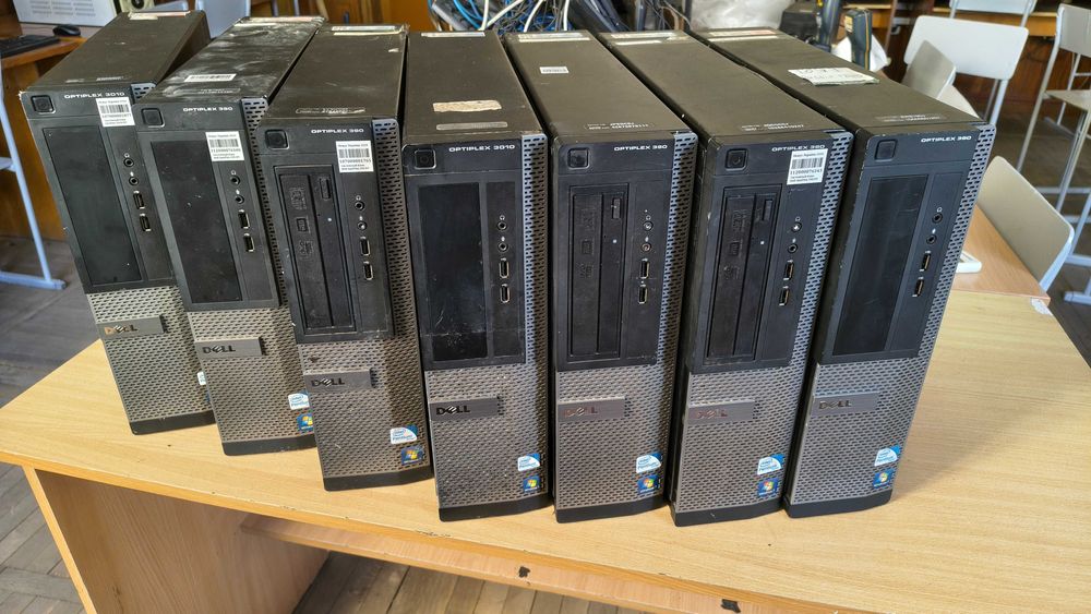 Комп'ютери Dell Optiplex на дозбірку/деталі