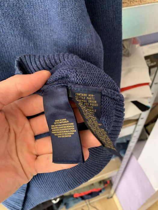 1/4 зип Ralph Lauren М