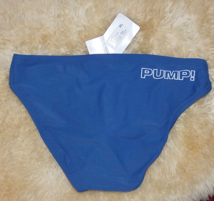 Премиальные мужские плавки PUMP! Blue Water Cheeky, размер XL