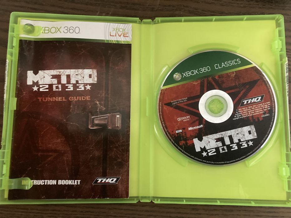 Metro 2033 Xbox jogo