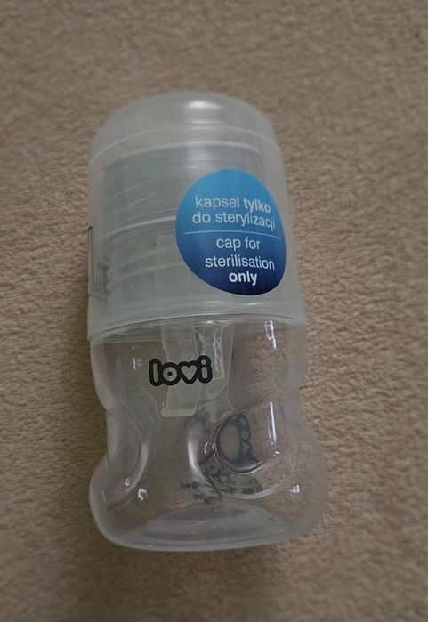 Butelka Lovi 0m+ samosterylizująca