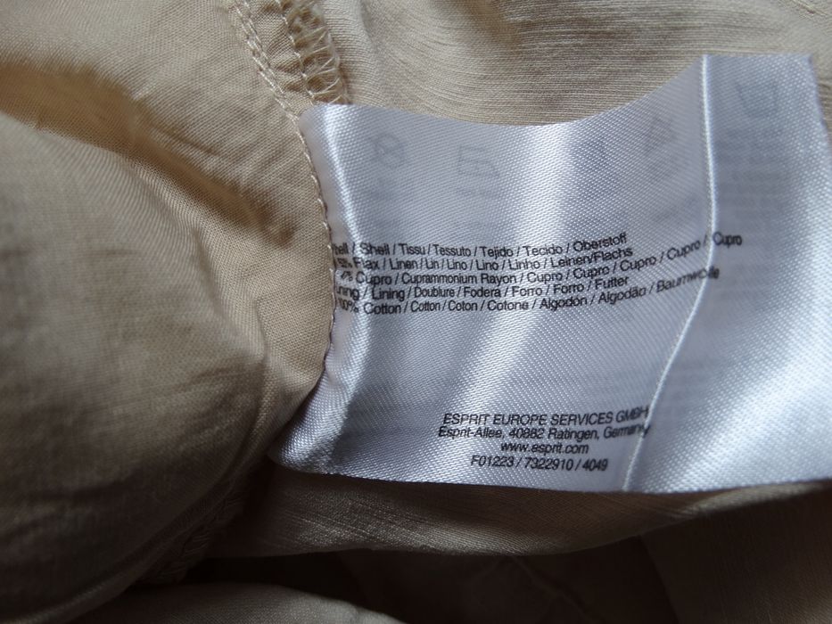Krótkie spodenki szorty Esprit rozm. 36 bezowe