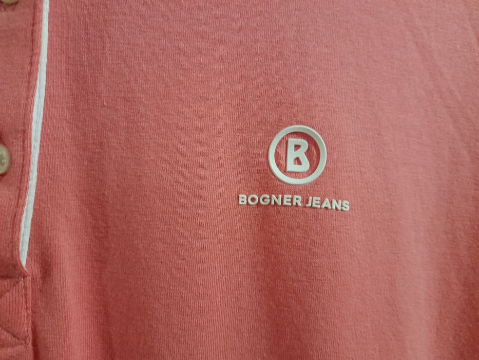 Bogner Jeans оригінал жіноча футболка-поло L бавовна