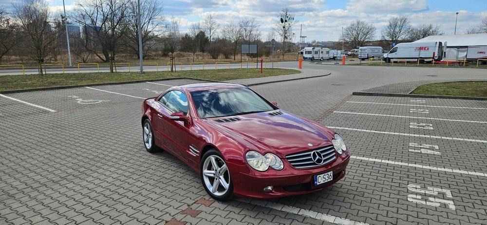 Mercedes-Benz SL Mercedes-Benz SL500 V8, auto sprowadzone z Japoni.