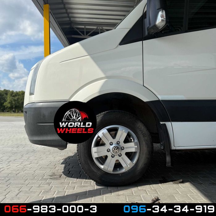 Диски R16 6x130 Mercedes Sprinter Volkswagen Crafter 1400кг усиленные
