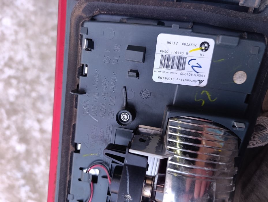 Фонари внутрение правый левый BMW X5 E70 2011-2013г Рест. Оригинал