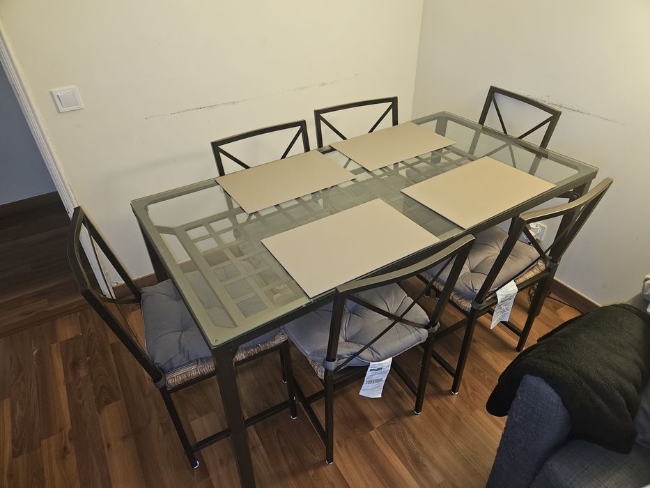 Mesa Refeicao c/ 6 Cadeiras