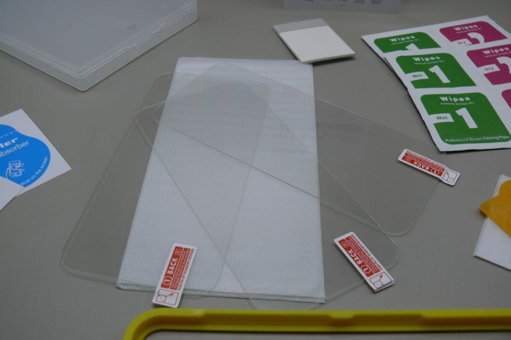 Pack de 3 + 3 Vidro Temperado para Protetor de Ecrã