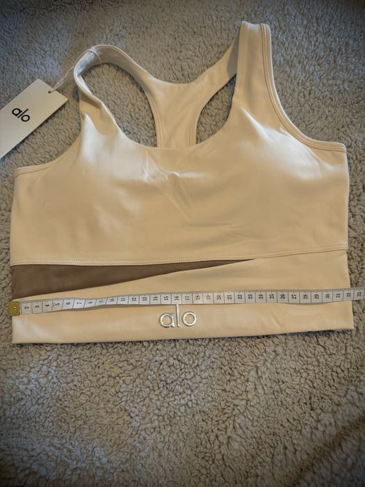 Alo Yoga Sutiã Desportivo – Creme