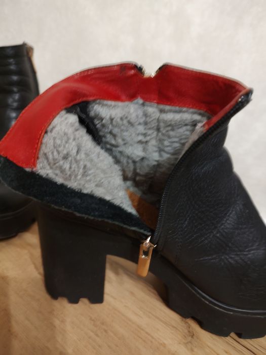 Ботинки зимові натуральна шкіра