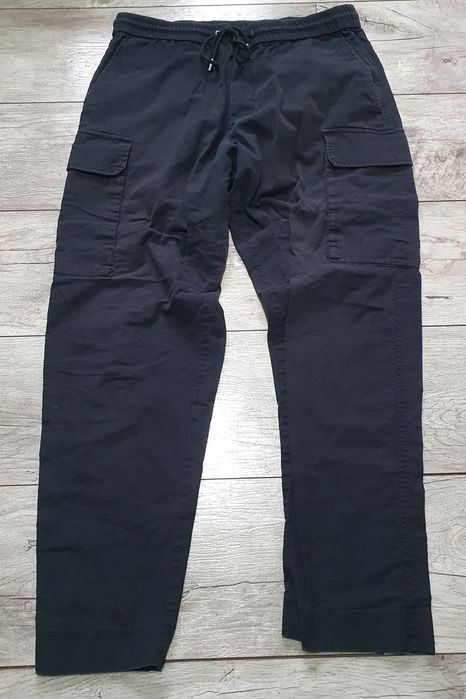 Lniane spodnie Męskie H&M