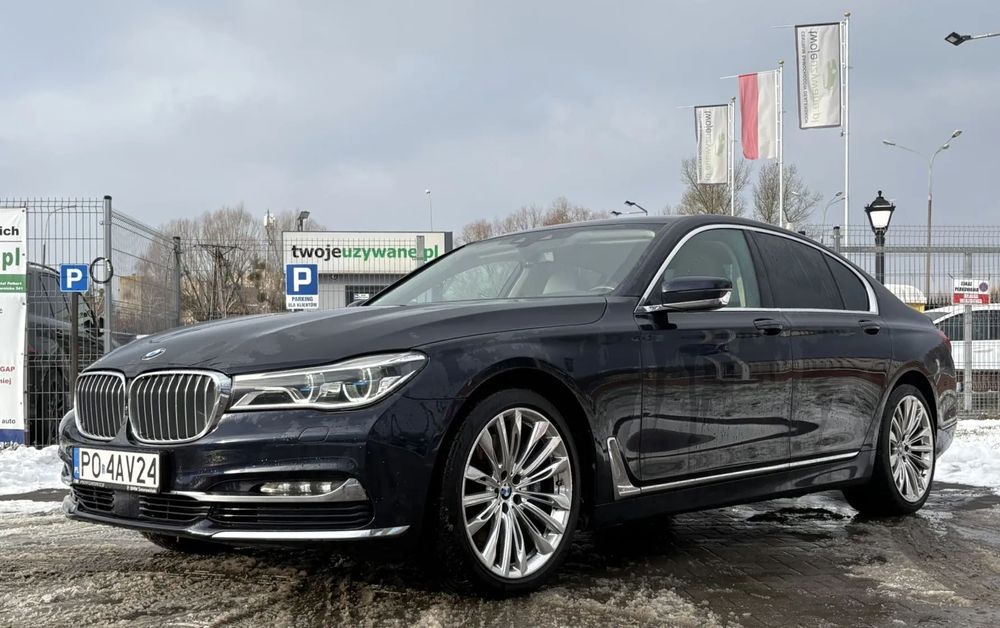 Bmw Seria 7 Salonpl/ Kamery360/ Head-Up/ Lasery/ Parkowanie
