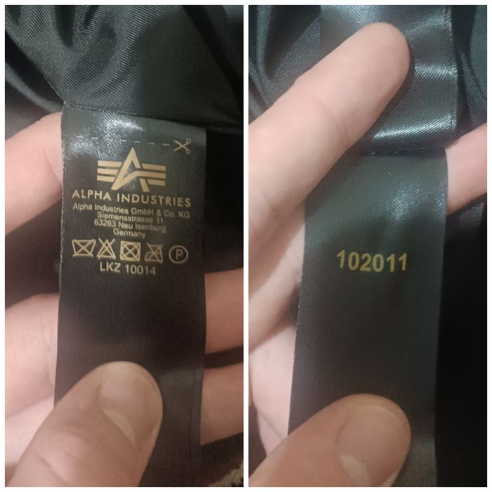 Бомбер Alpha Industries MA-1