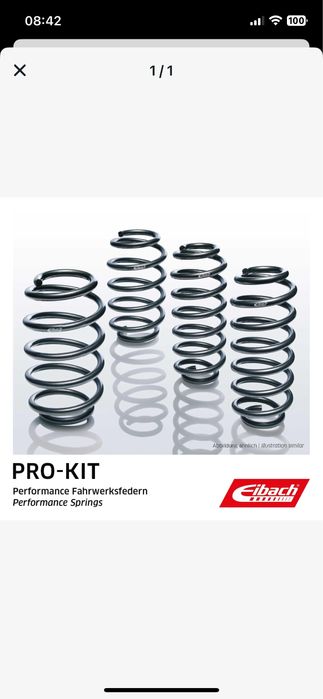 Molas Rebaixamento Eibach Pro Kit