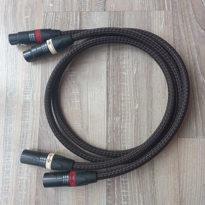Interkonekt analogowy, kabel  Hi-Fi, XLR KaCsa Audio 1m  /para