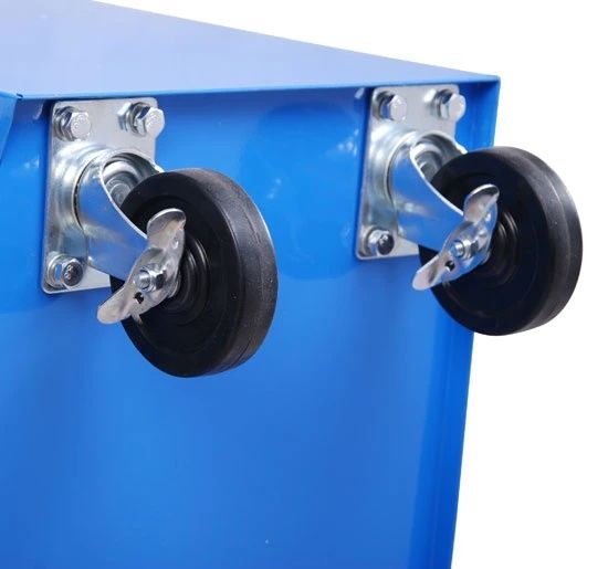 Carrinho de Ferramentas/Apoio com Rodas e 5 Gavetas com Fechadura