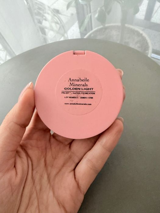 Annabelle minerals podkład prasowany mineralny golden light