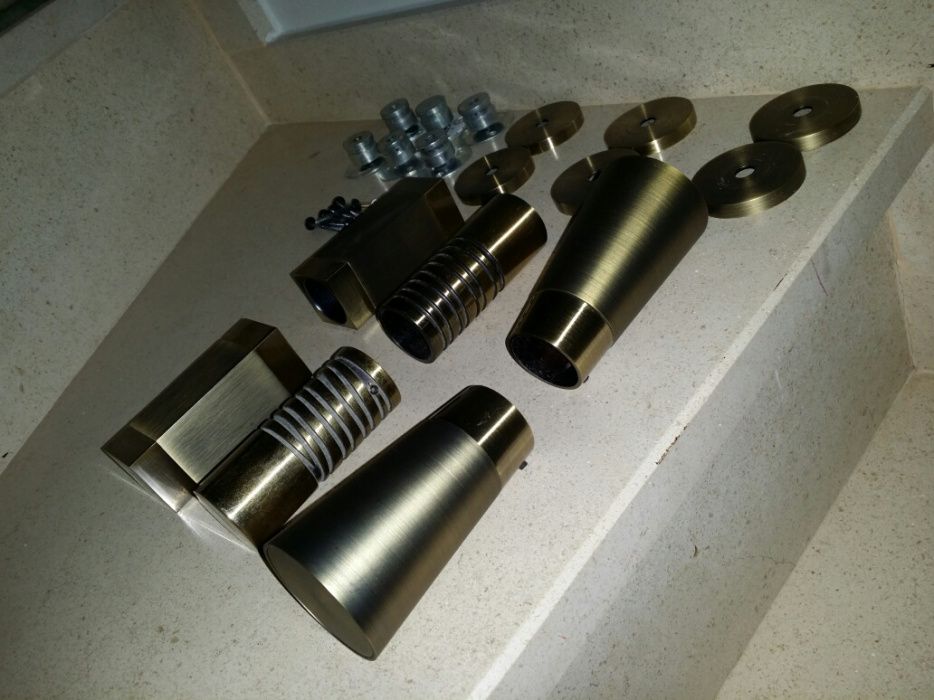 Terminais para Cortinados + Suportes