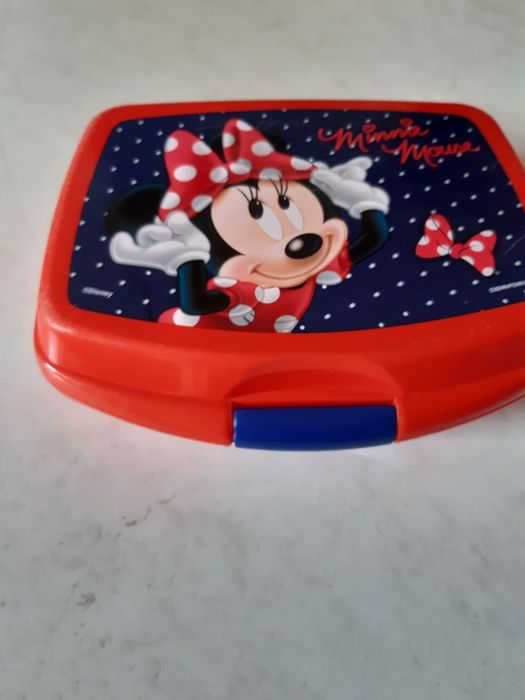 Czerwna torba myszka mini ,śniadaniówka gratis