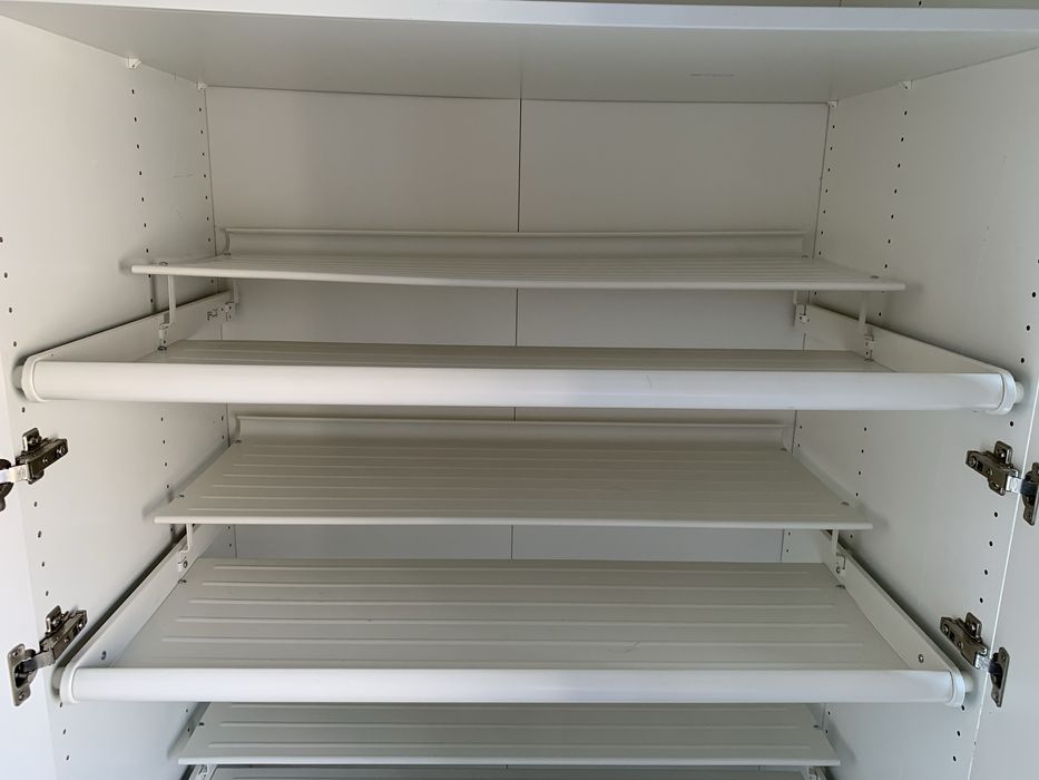 Prateleira metálica de 2 níveis para sapatos da IKEA