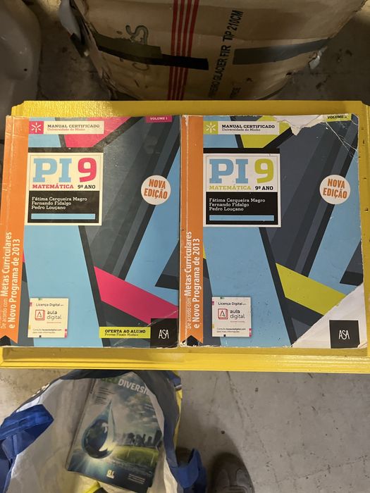 manuais de matematica 9 ano