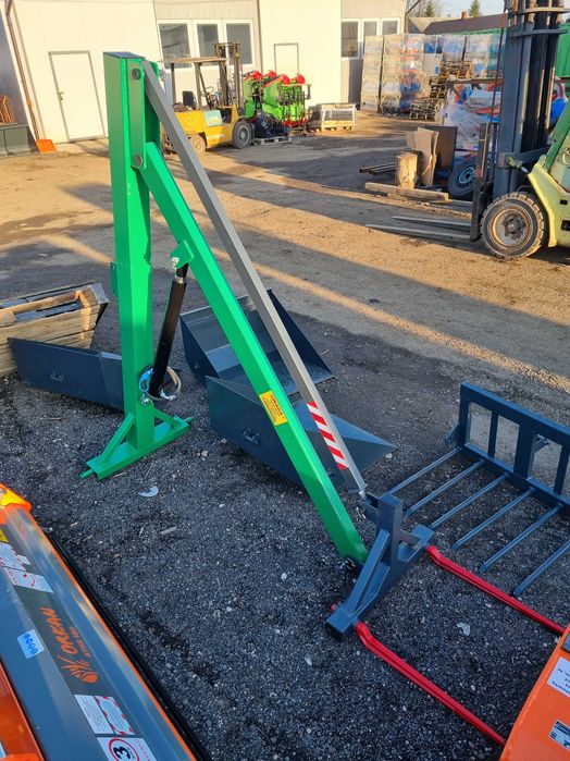 widły do bel i balotów na tył na hydraulice