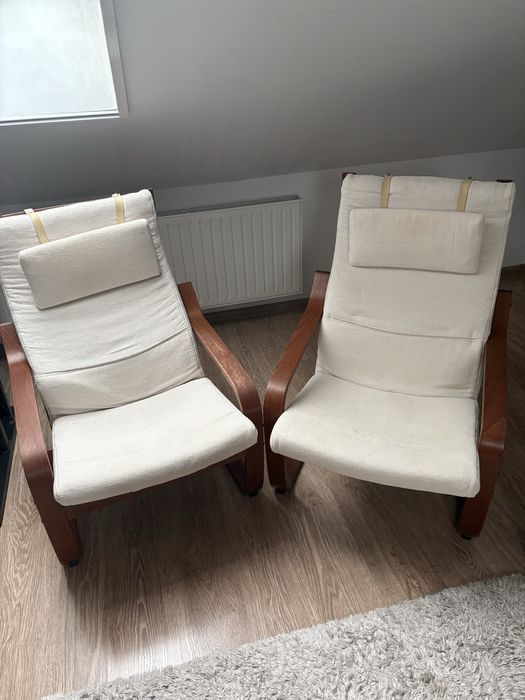 Fotele Ikea Poang 2 szt