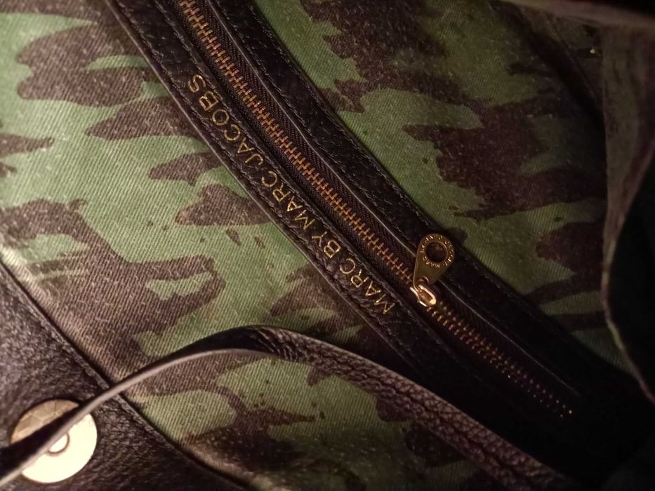 Oryginalny Marc Jacobs, ekskluzywna torebka ze skóry naturalnej