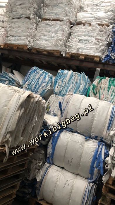Worki Big Bag Bagi Wklad Folia na kukurydze CCM bigbag 1000kg MOCNE