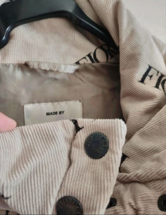 Blusao em bombazina Fiorucci