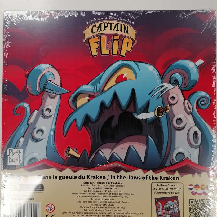 Captain Flip: In the Jaws of the Kraken (expansão p/ jogo tabuleiro)