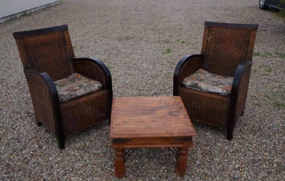 Meble Ogrodowe Bambus Wiklina