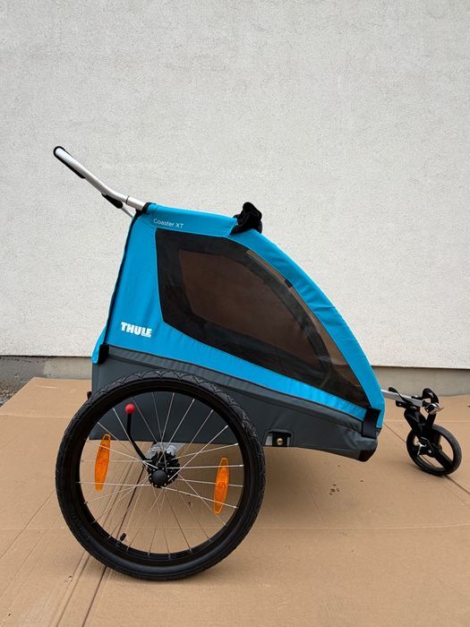 Przyczepka ,Wózek Thule Coaster  Xt 2 Dla Dzieci Niebieska