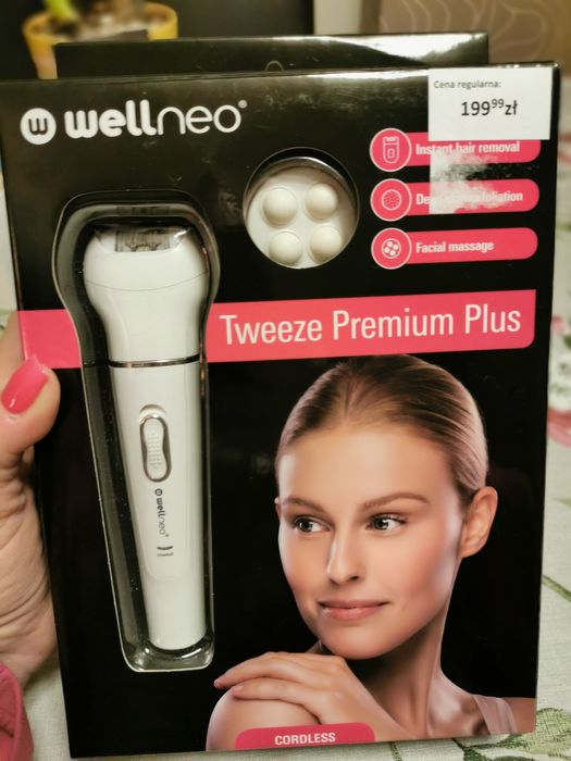 Masażer do twarzy Depilator WELLNEO tweeze premium modelTC 668