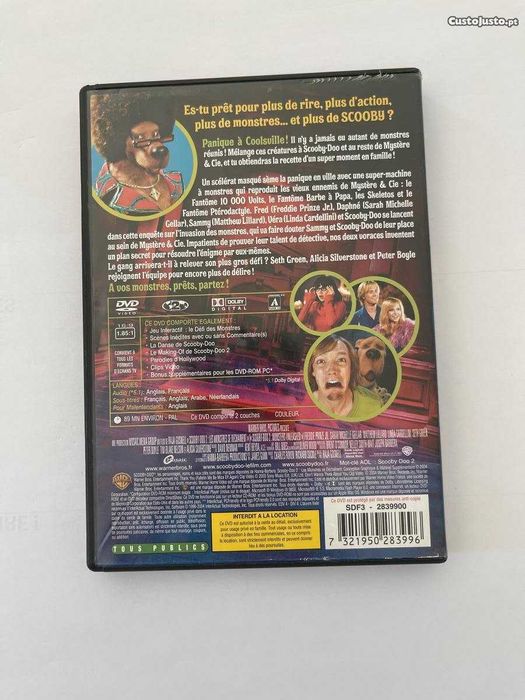 DVD Scooby-doo 2