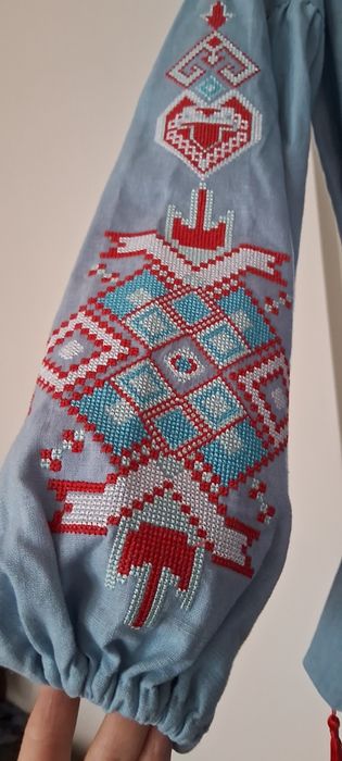 Нова лляна сукня вишиванка