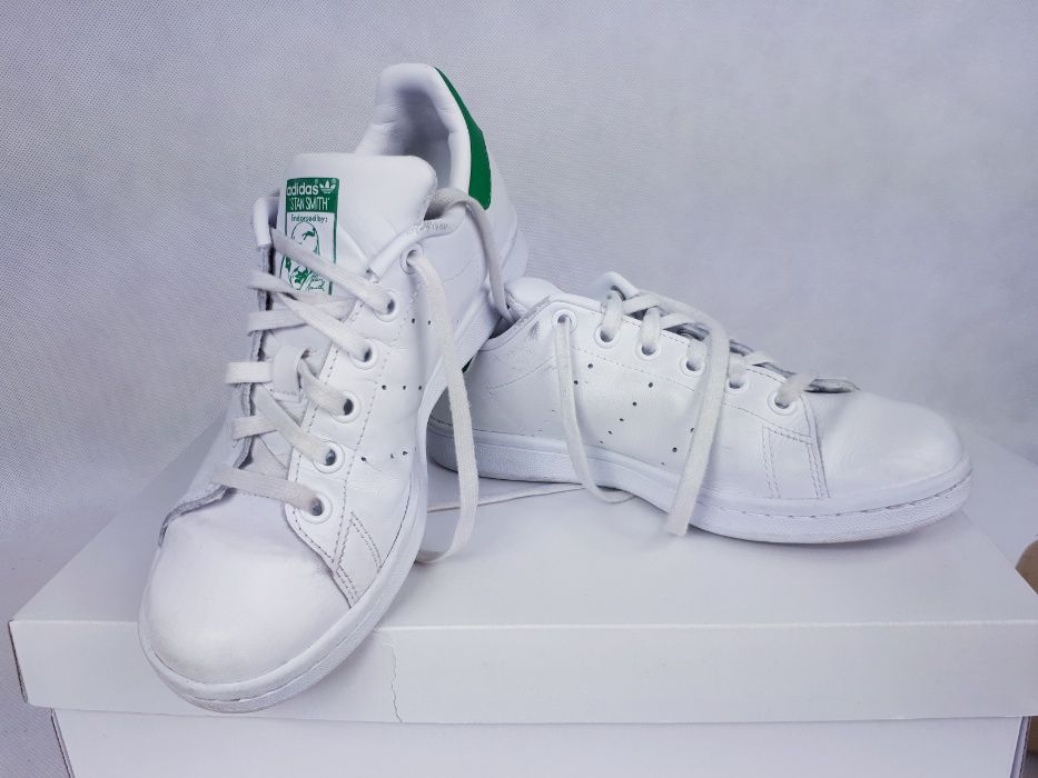 Sneakersy ADIDAS Smith Stan Białe 36 sportowe buty