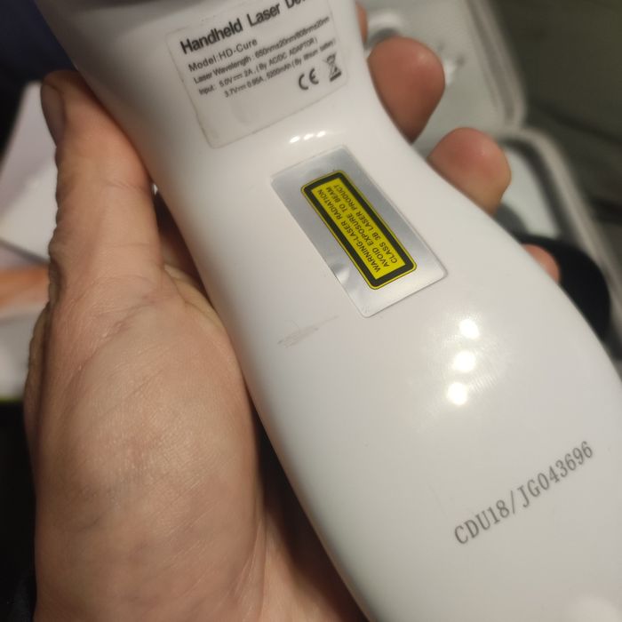 Handheld Laser HD-Cure 595 mW – komplet