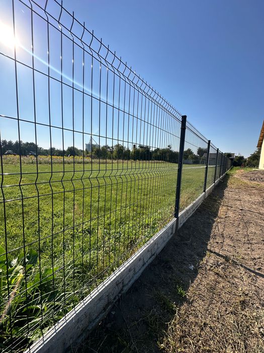 Ogrodzenie Panelowe 3D ogrodzenia Panele KOMPLET Transport