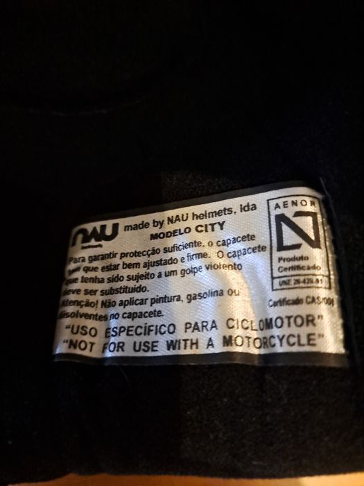 Capacete Nau novo