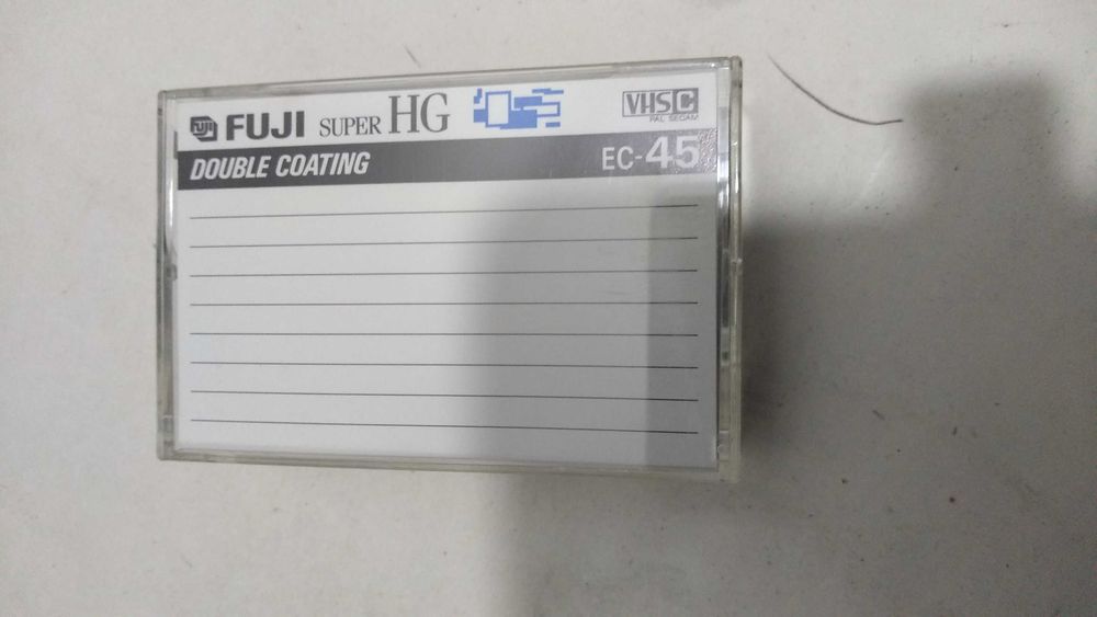 Cassete VHS-C VINTAGE, FUJI Super HG EC-45