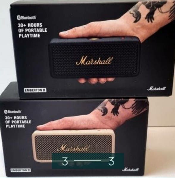 Колонка Marshall Emberton II 2 cream black
