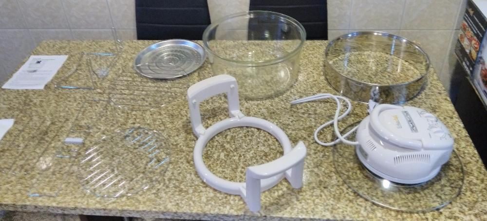 Forno Turbo, Sistema 100% Halogéneo, 100% Saudável