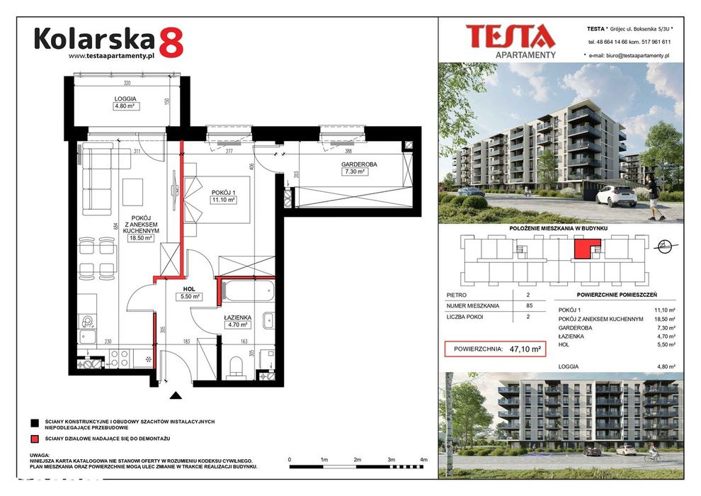 Mieszkanie Kolarska 8 - 33 Lat Doświadczenia, Przyjazny Plan Wpłat!