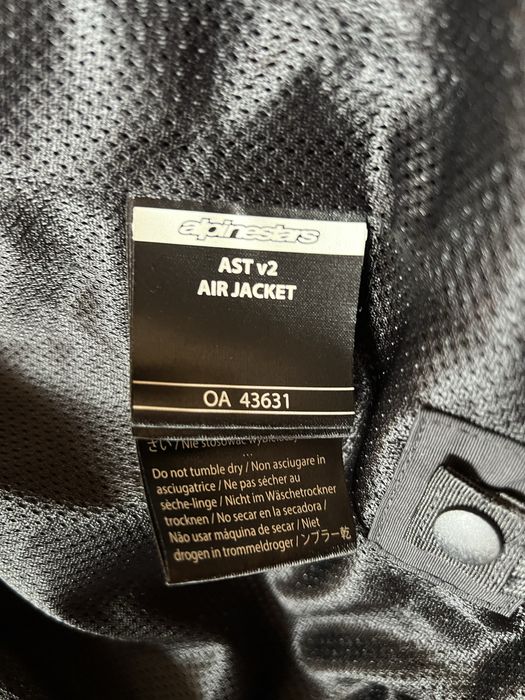 alpinestars ast v2 air jacket