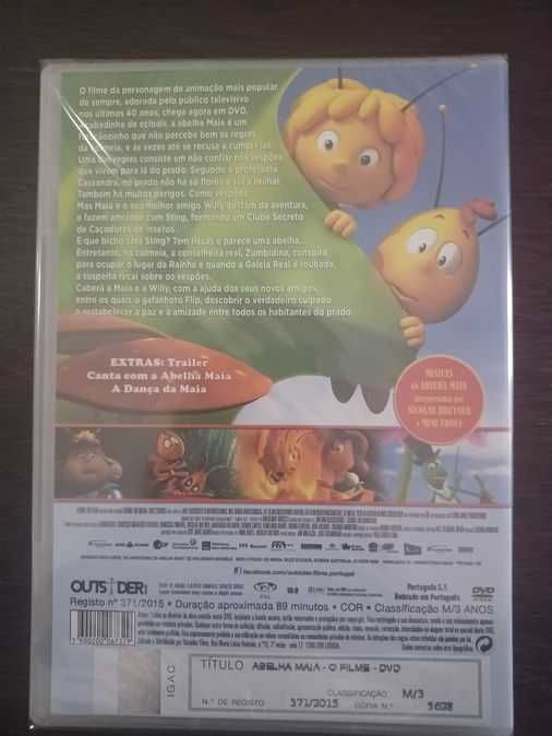 raro dvd: "Abelha Maia - O filme"