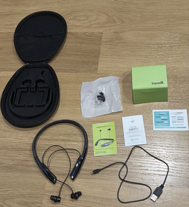 Auscultadores BT Neckband Travel 8 ANC